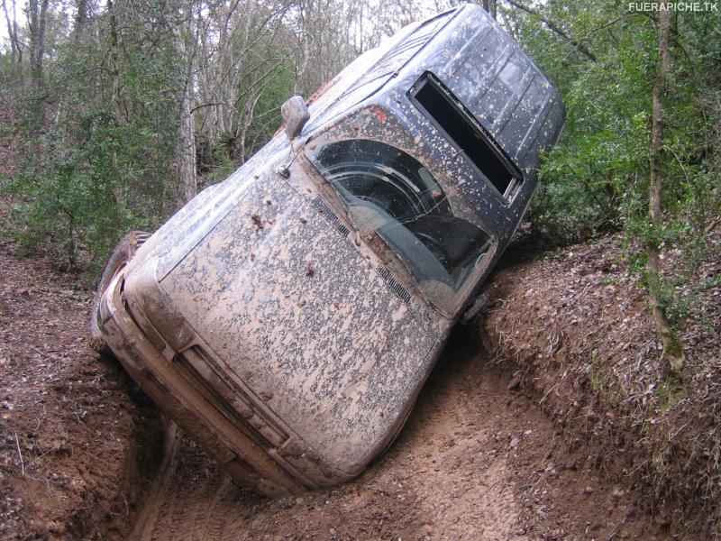 Toyota Land Cruiser HDJ80, vuelco 4x4